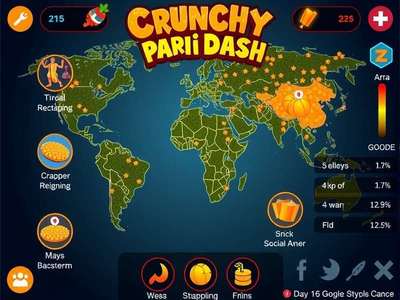 Crunchy Papri Dash Regional Statistics